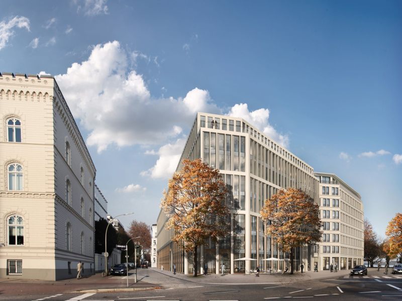 LEED-Zertifizierungen – Nachhaltige Bauprojekte - Zertifizierung, Alsterufer Hamburg